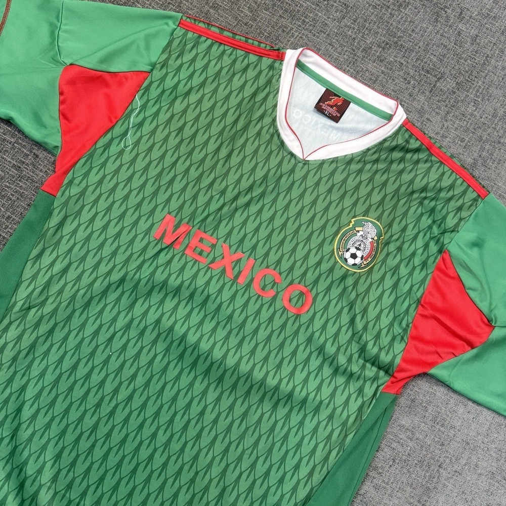 Mexico‎ National Team Soccer Football Jersey Men's XL Authentic Sports Blank